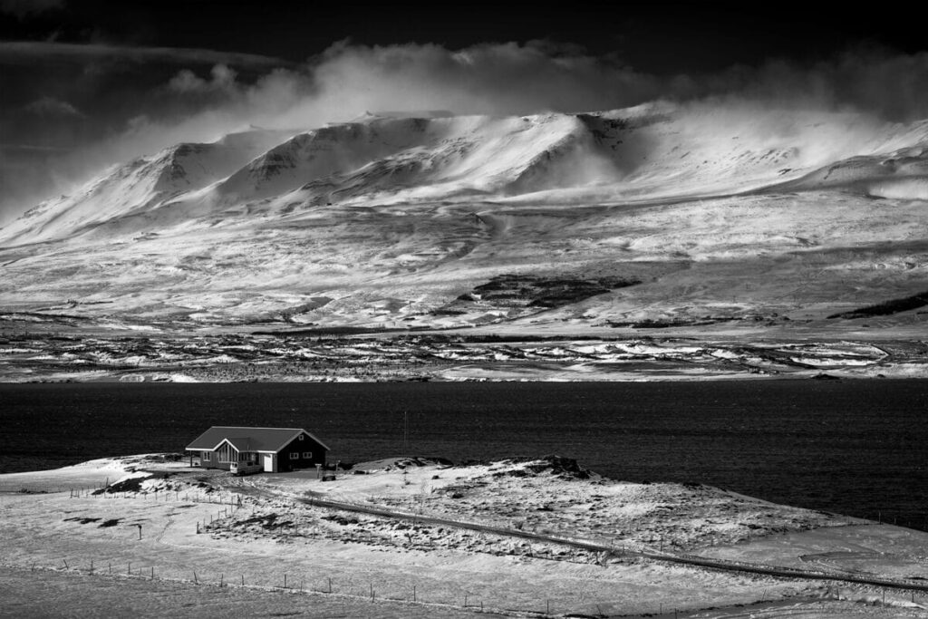 Leigh Woolford - House on Eyjafjörður